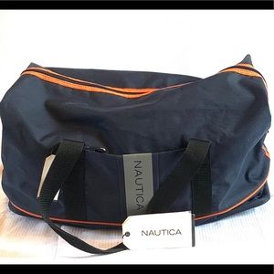 COPY - NWT Nautica Medium Size Duffle Bag Blue/Orange